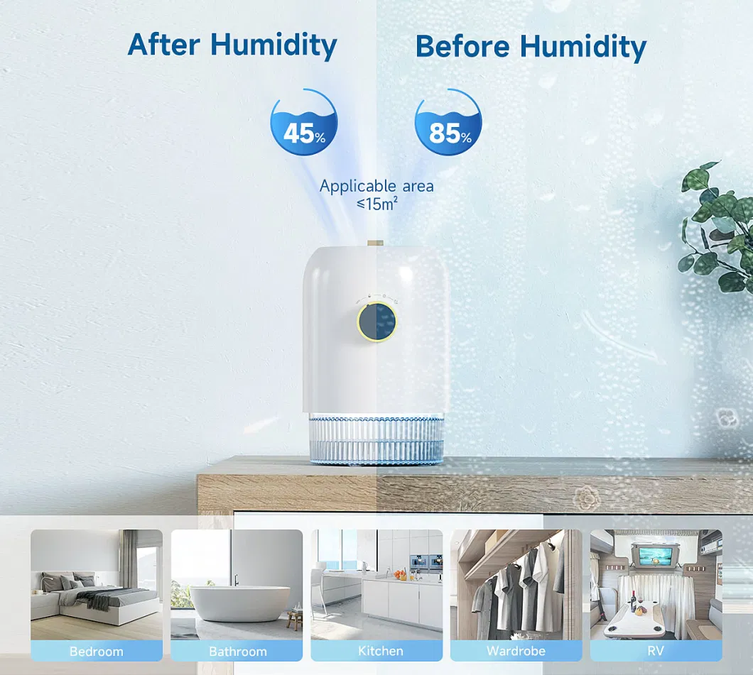 Invitop OEM Home Room Mini Deumidificatore Peltier Air Dryer Household Dehumidifier