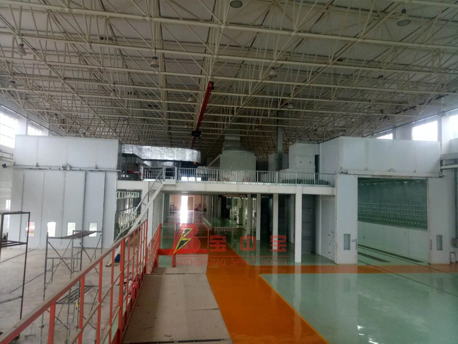 Dry Style Large Painting Room for Aircraft Spray System Equipments