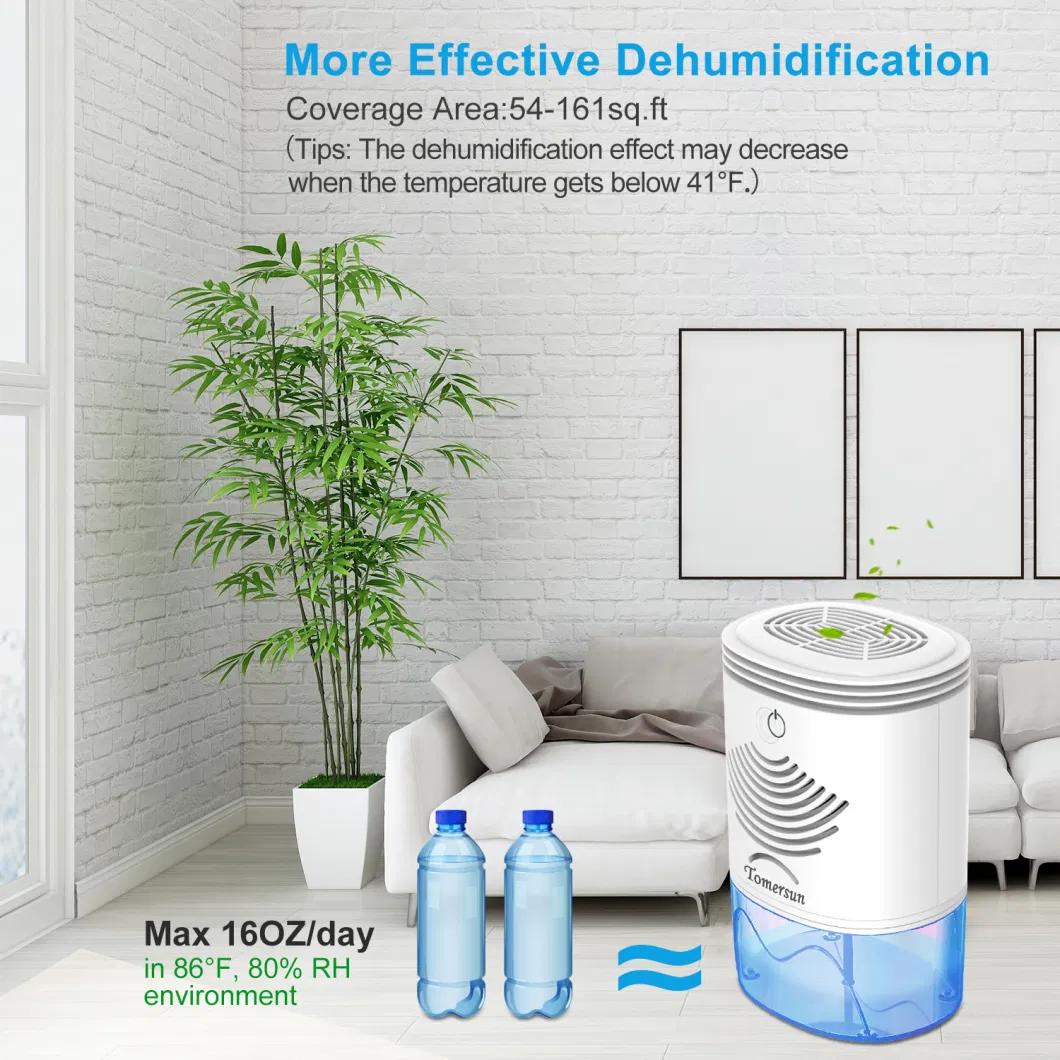 Voda Dehumidifier 1000ml Low Dehumidifier with Air Purifier Mini Dehumidifier for Home
