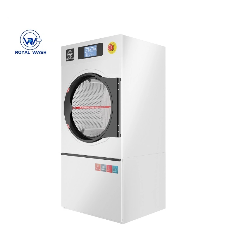 Stainless Steel Commercial Laundry Equipment 20kg Automatic Dryingmachine