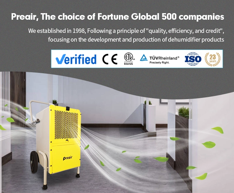 50L/D Seedmax Removal Moisture Industrial Dehumidifier Industrial Suppliers with GS CE BSCI Certification