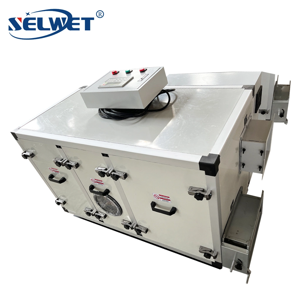 Industrial Rotary Desiccant 1000W Air Flow Dehumidifier for High Temperature Area