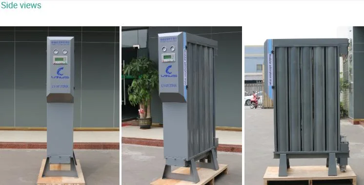 Lingyu Brand Energy Saving Twin Tower Desiccant Bed Air Dryer System Regenerative Desiccant Dryer