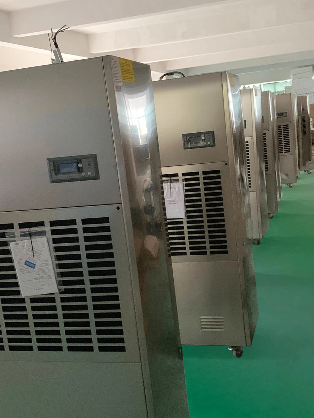 Warehouse Basement Deshumidficateur Stainless Steel CE Approved Air Dryer Machine 168liter Anticorrosion Industrial Dehumidifier