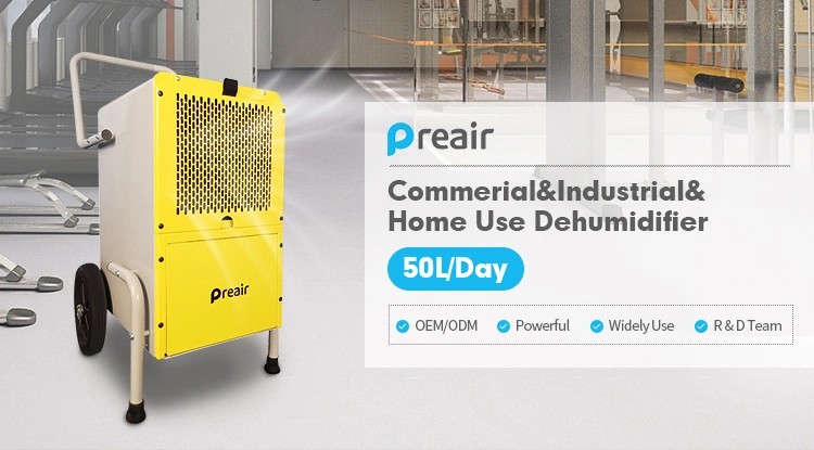Handle Large Home Automatic Portable Air Dehumidifier Industrial Dehumidifier Price 50L/D