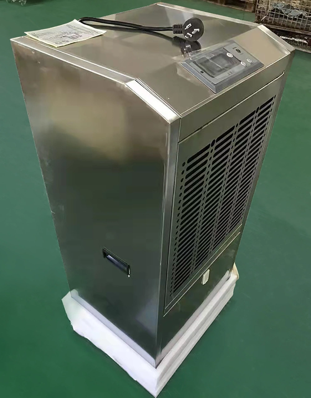 90L Portable Anti-Corrosion Anti-Rust Stainless Steel Industrial Commercial Dehumidifier