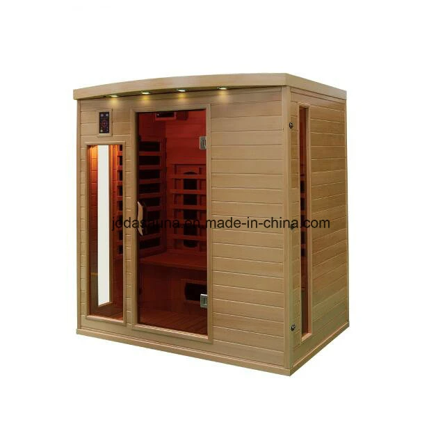 Good Price Canadian Wooden Hemlock Indoor Sauna Room Home Dry Steam Health Family Use Sauna Room