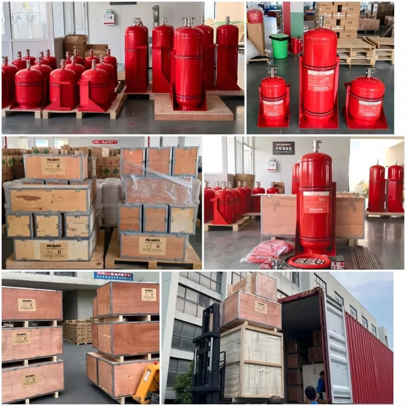 2023 New Novec 1230 Automatic Fire Suppression System for Electric Bus Battery Room From Manufacturer