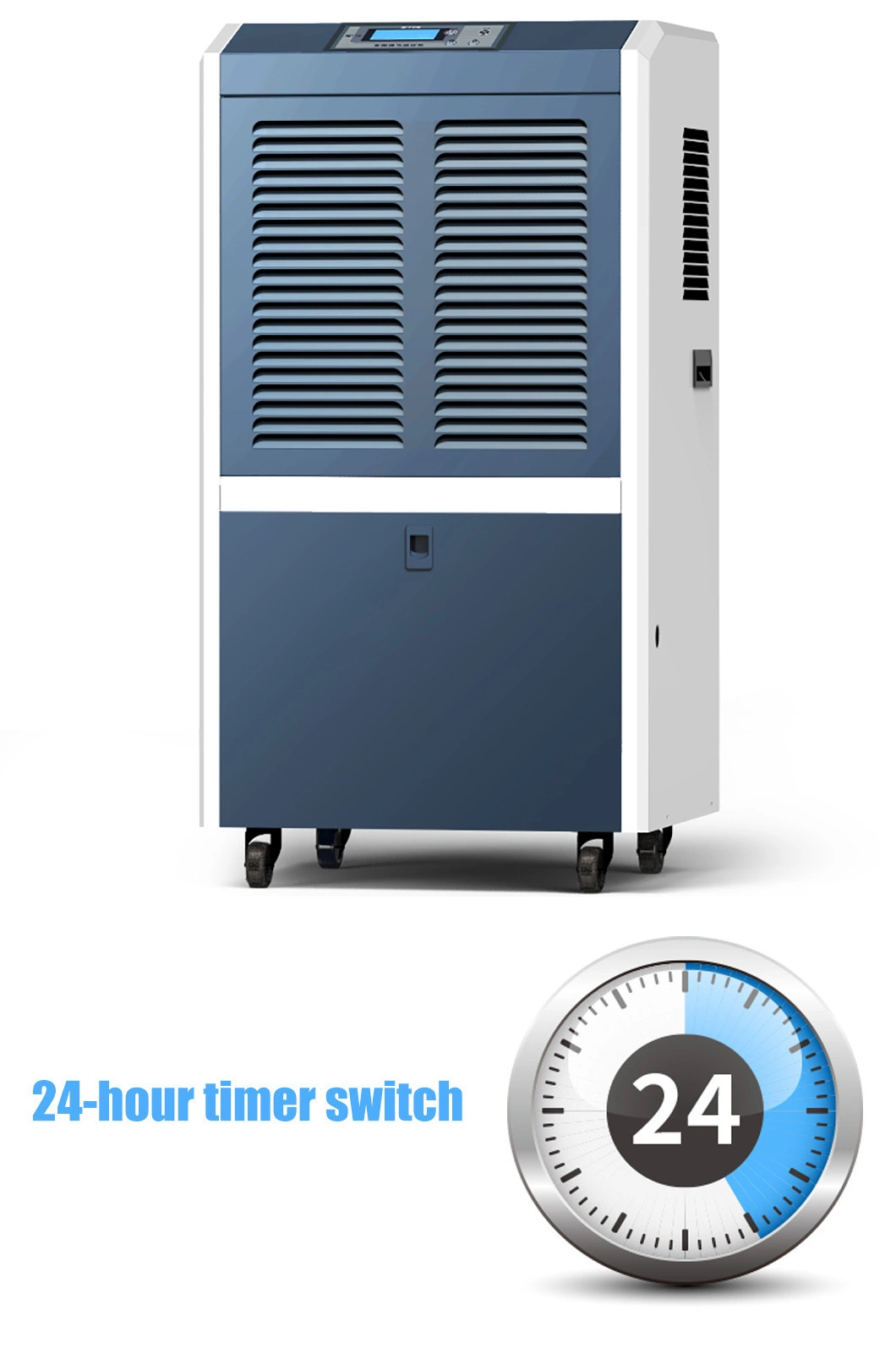 Home Dehumidifier Easy to Use 90L/Day with Compressor Air Home Dehumidifier