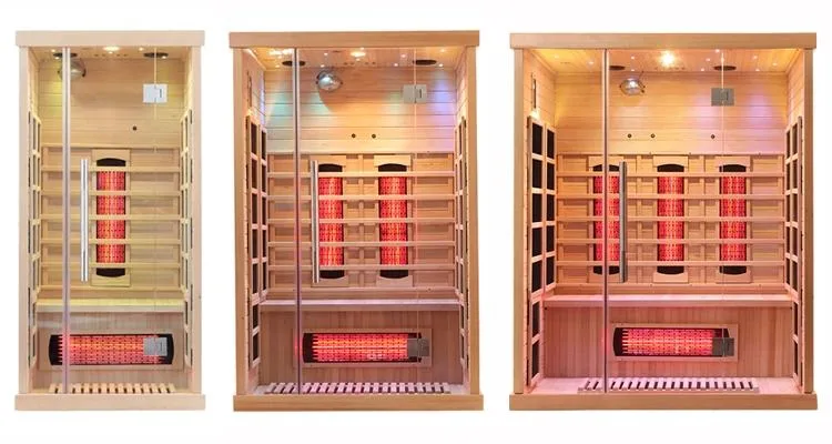Full Spectrum Wooden Dry Infrared Sauna Room