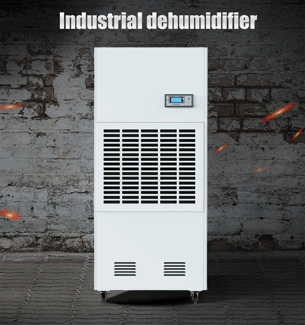 Air Drying Equipment 168L Large Dehumidifier with Drain Hose for Large Room and Warehouse