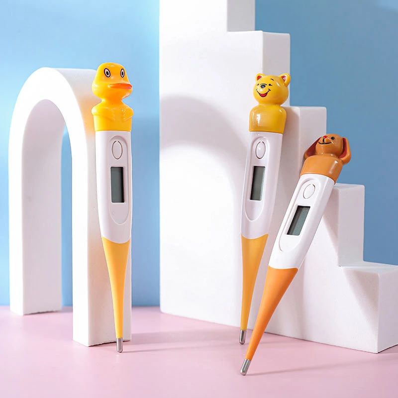 Cartoon Design Flexible Tip Digital Thermometer
