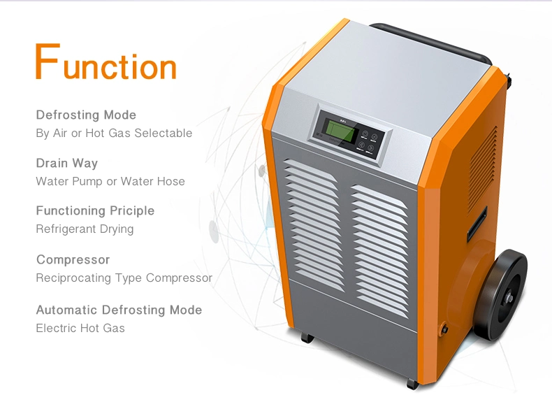 Eurgeen 90L/Day Wholesale Rotomolding Industrial Dehumidifier Wholesale Rotomolding Industrial Dehumidifier Whole House Rotomo