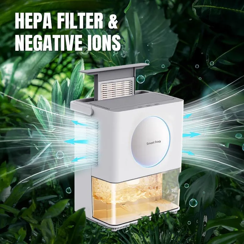 Portable Desiccant Cabinet Bathroom Room Home Peltier Air Humidifier Mini Small Air Dryer Dehumidifier with Air Purifier Filter