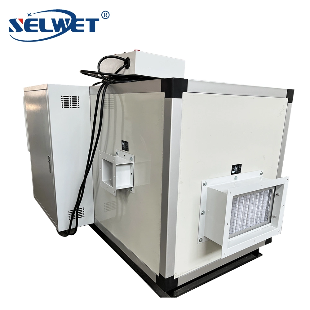 Standard 1000 Air Flow Adsorption Drying Machine Rotary Dehumidifier Industrial