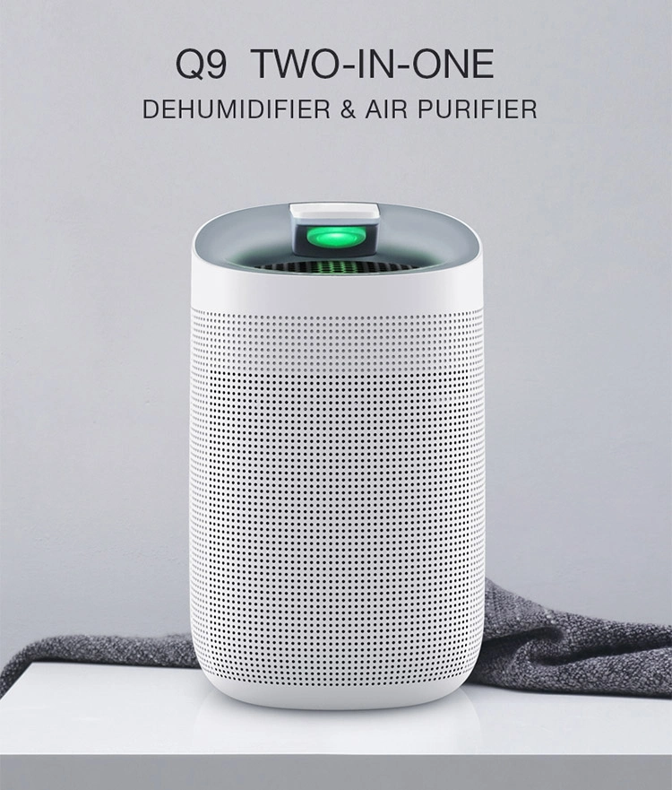 Invitop 1L Water Tank Small Portable Household Natural Fresh Air Dehumidifier for Home