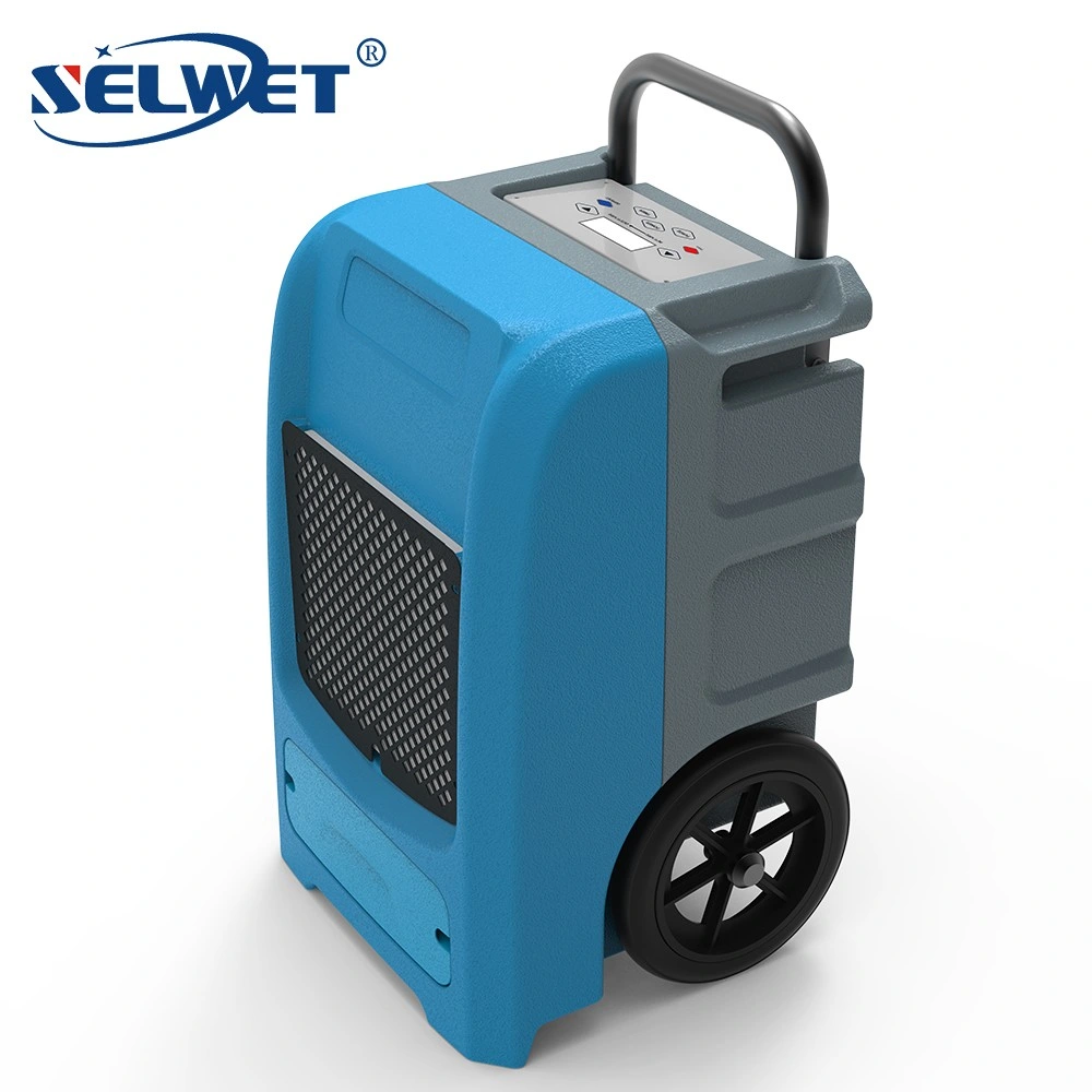 90L Commercial Big Wheel Small Air Dehumidifier for Computer Room/Indoor Pool/Basement