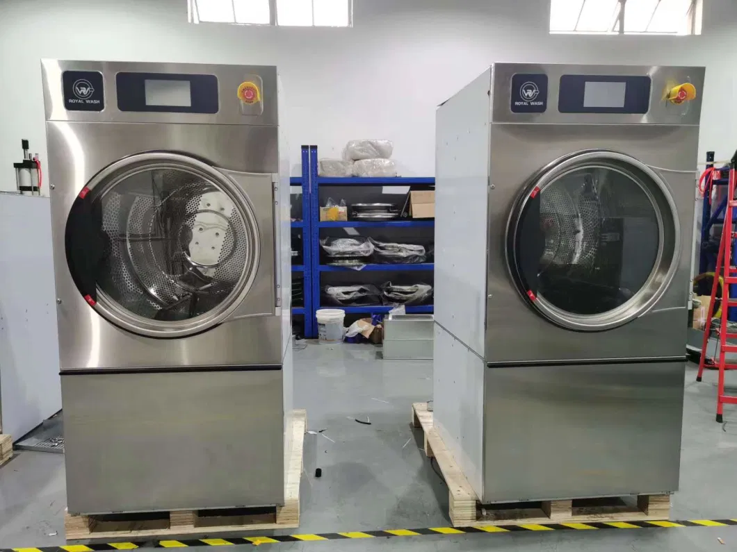 Stainless Steel Commercial Laundry Equipment 20kg Automatic Dryingmachine