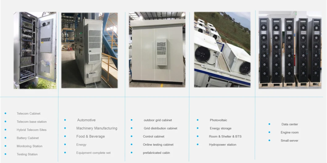 20kw Packaged Air Cooling System, Wall Mounted with Upflow Cold Air, China Cooling Manufacturers, Air Cooling Equipment