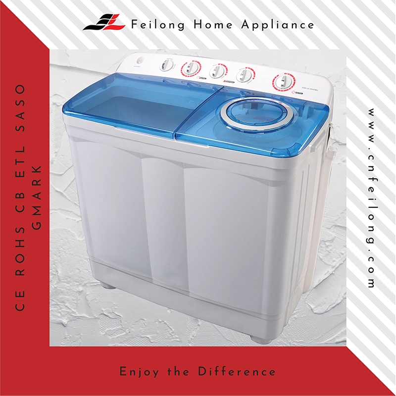 8.5kg Commercial Twin Tub Top Loading Automatic Washing Machines