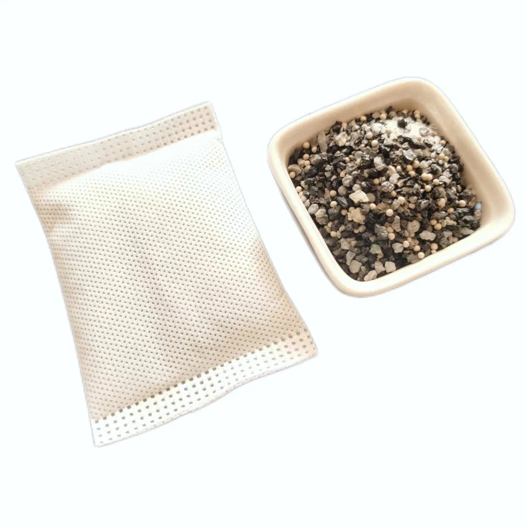 Custom Size Odor Absorber Antiseptic Coconut Shell Carbon Bag Desiccant Packet