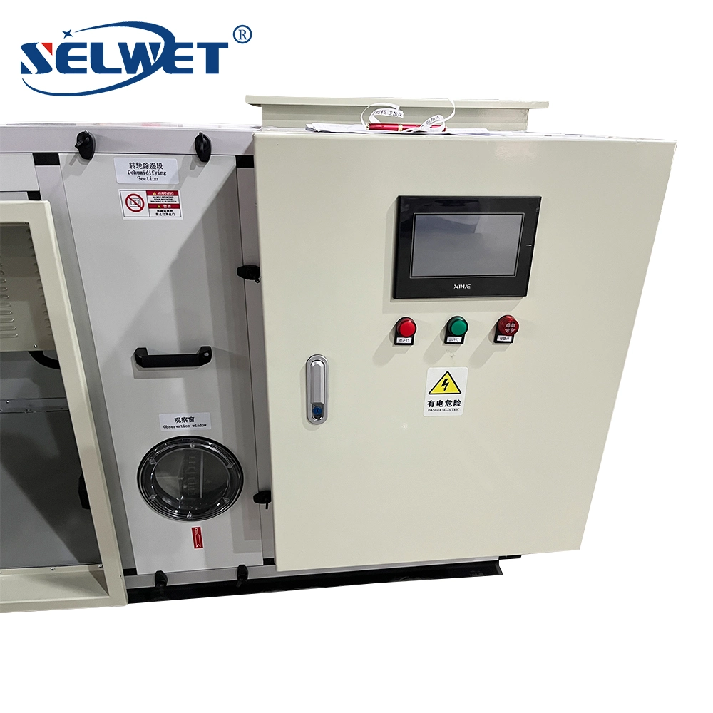 Standard/Non-Standard Customization Industrial 2000 Air Flow Handling Rotary Desiccant Dehumidifier