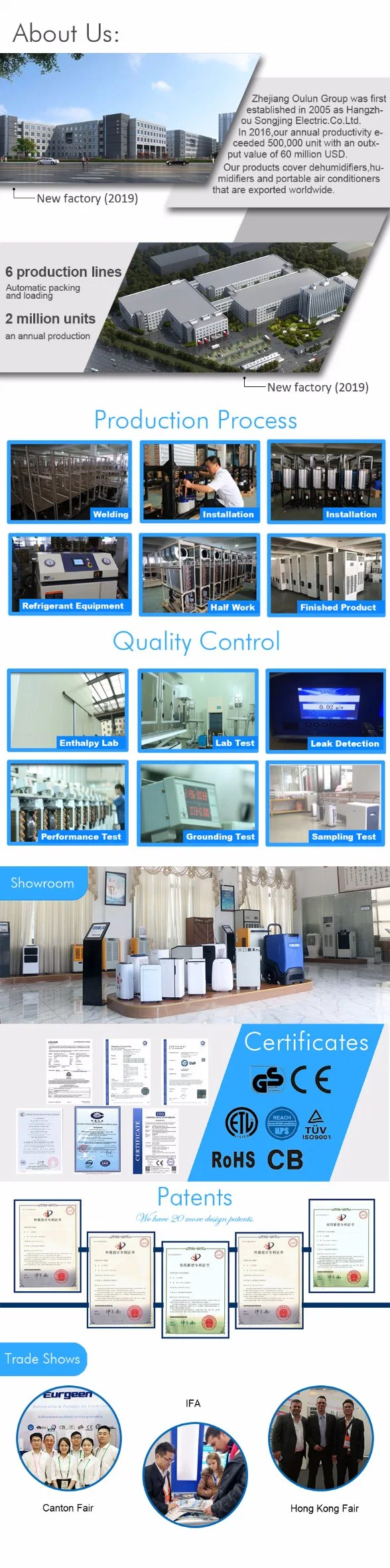 Dehumidifier Industrial Dehumifier Dryer Machine Basement Factory