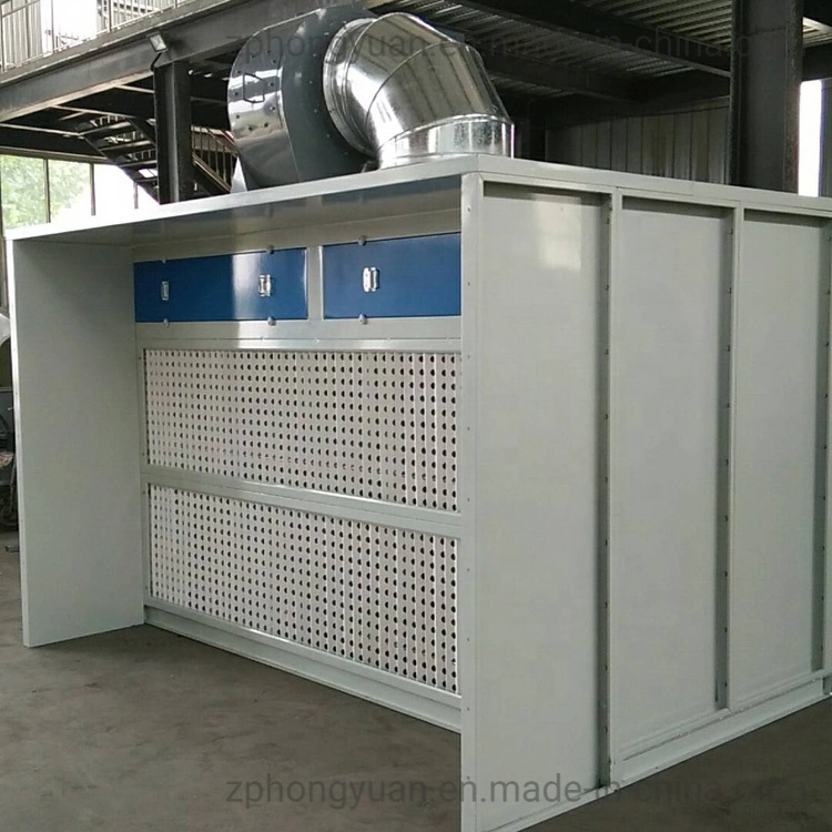 Hongyuan Paint Spray Room with Dry Filter and Water Curtain Paint Spray Booth