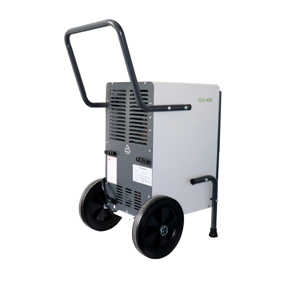 3000 Sq. FT Dehumidifier Eco-H50, Powerful Dehumidifier for Basements, Intelligent Humidity Control, Continuous Draining