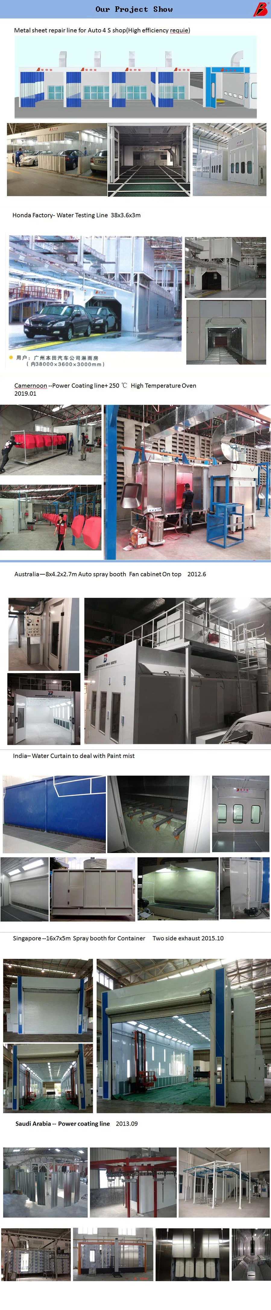 Europe Technical Sand Blasting Room Large Dust Collect System