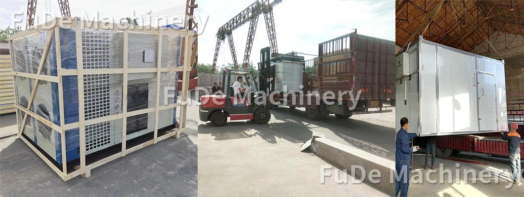 Simple Hot Air Wood Drying Room, Small Dryer for Dehumidification