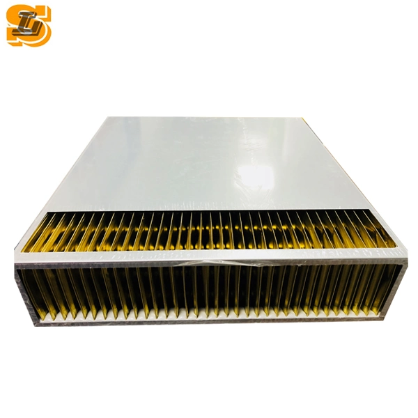 Cross Counter Flow Heat Exchanger for Ventilation System