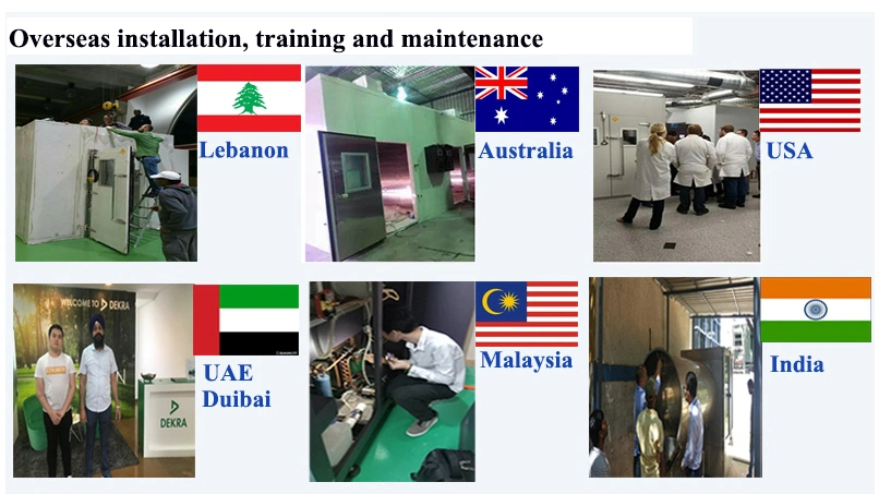 Stability Walk-in Climate Room for Test Automobile