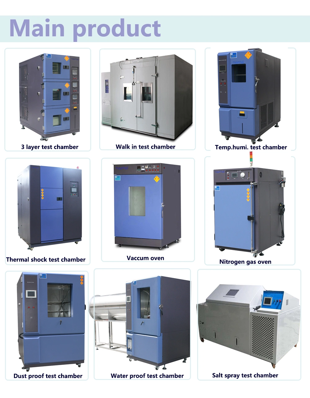 Stability Walk-in Climate Room for Test Automobile