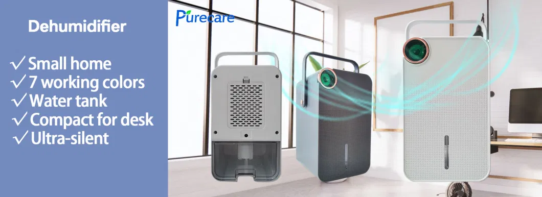 Semiconductor Electric Dehumidifier and Air Purifier Poratble Dehumidifier