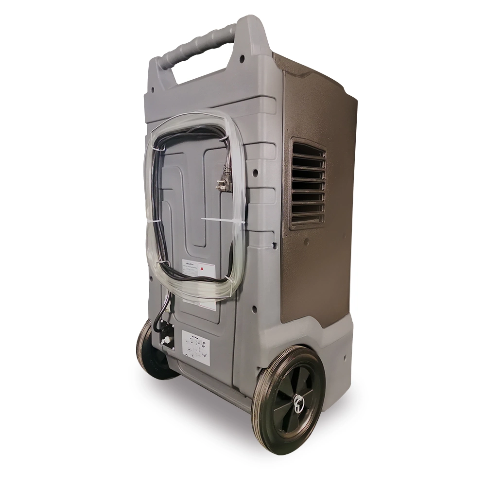 Seedmax Commercial Dehumidifier with Pump for Crawl Spaces, Basements, Industry Water Damage Unit, Compact, Portable, Auto Defrost