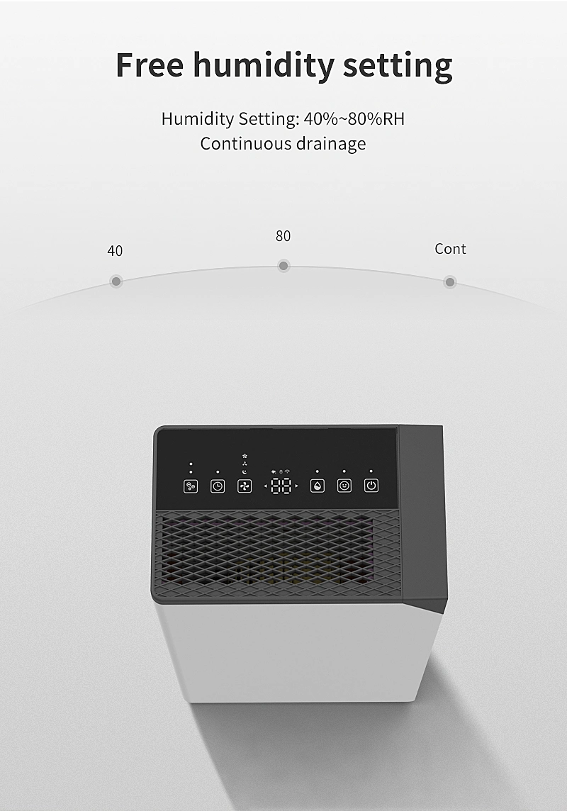 Room L Electric Home Air High Power 60 L Desiccant Portable Dehumidifier