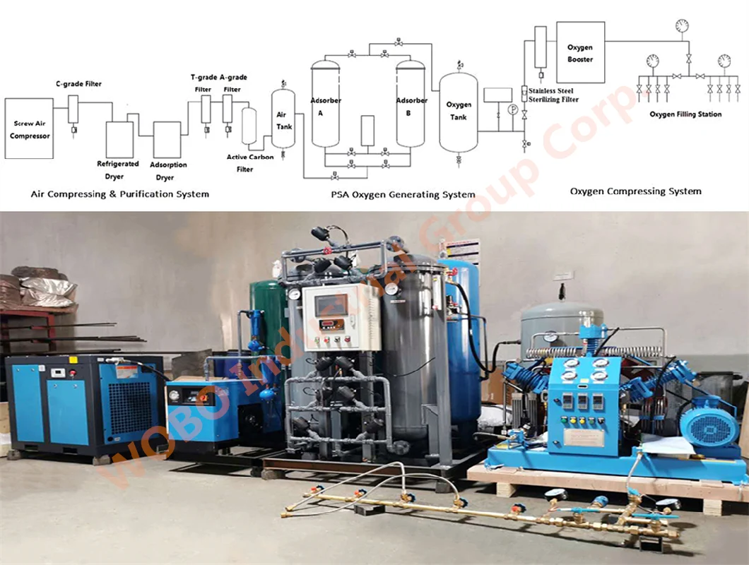 Attractive Price 50nm3/H Oxygen Generation Equipment System for Clinic