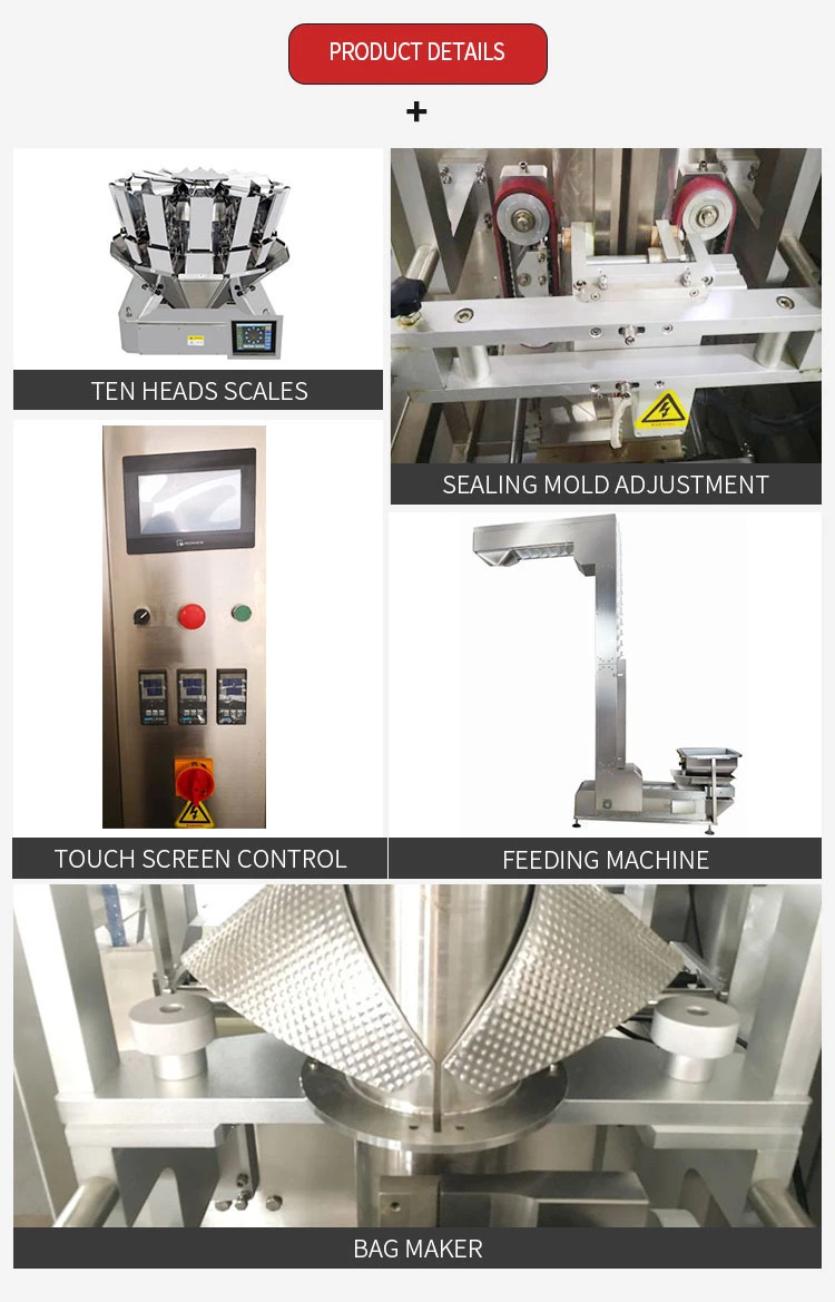 Kefai Vertical Multi Head Weighing Fries Packaging Machine