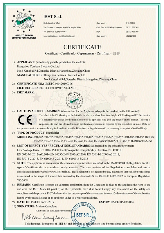 High Quality 15kg/Hr Industrial Use Laboratory Dehumidifier