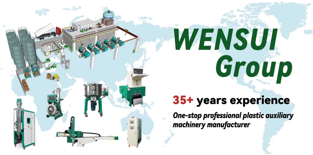 Wensui Plastic Film Dehumidifier Dryer Hopper Dryer Drying Machine