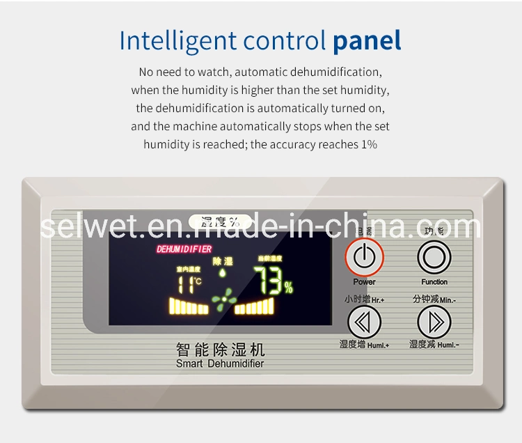 Watercooled Thermostat Energy Saving Refrigeration Industrial Dehumidifier Air Dryer Deshumidifactor