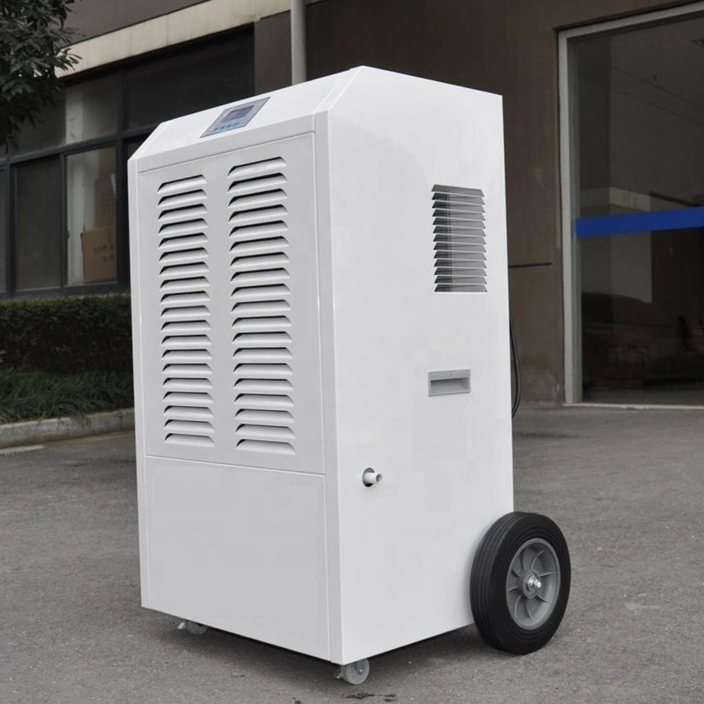 Factory Price 90L Industrial Commercial Portable Refrigerant Interior Air Dehumidifier