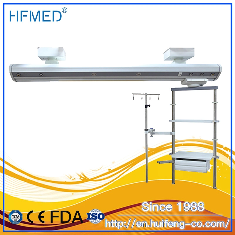 Hospital Pendant System for Ot / ICU Room with Dry and Wet Section Separated