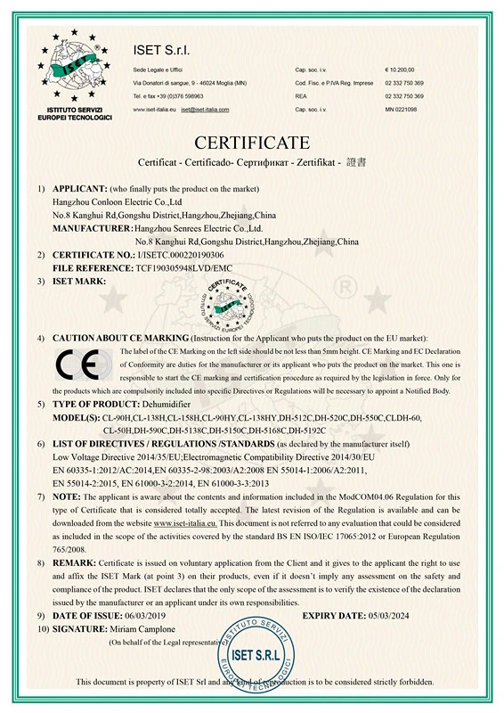 Commercial Portable Industrial Workshop Dehumidifier R410A Refrigerant with CE Certificate