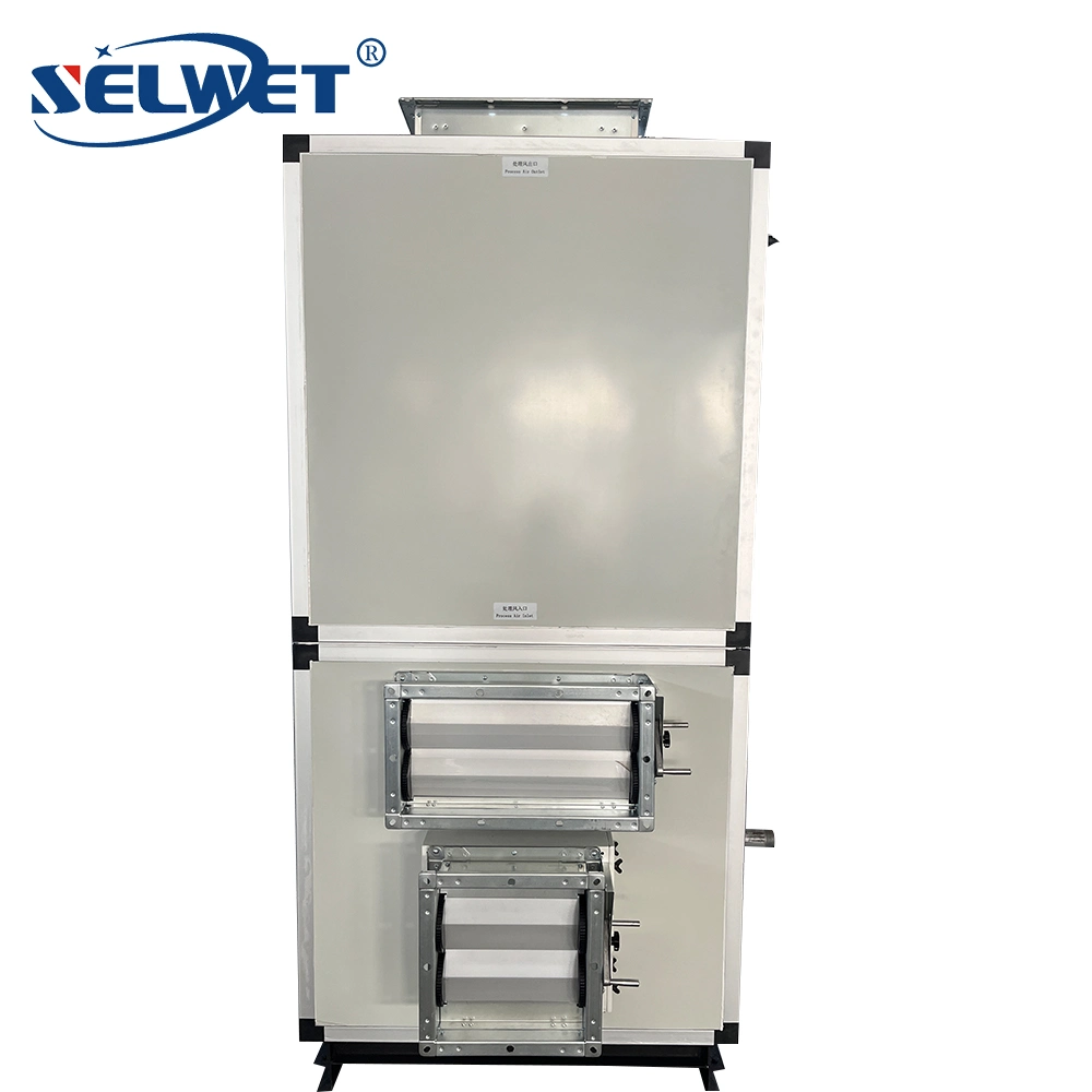 Combined Air Drying Dehumidification Unit Desiccant Rotor Basement Dehumidifier