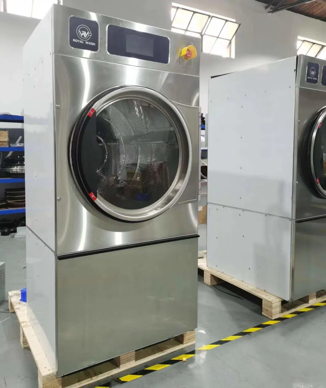 Stainless Steel Commercial Laundry Equipment 20kg Automatic Dryingmachine
