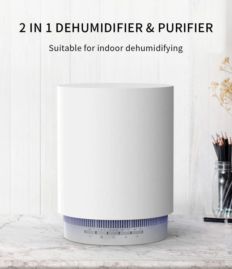 Invitop New Easy Home Dry Portable Electric Mini HEPA Filter Air Purifier Dehumidifier