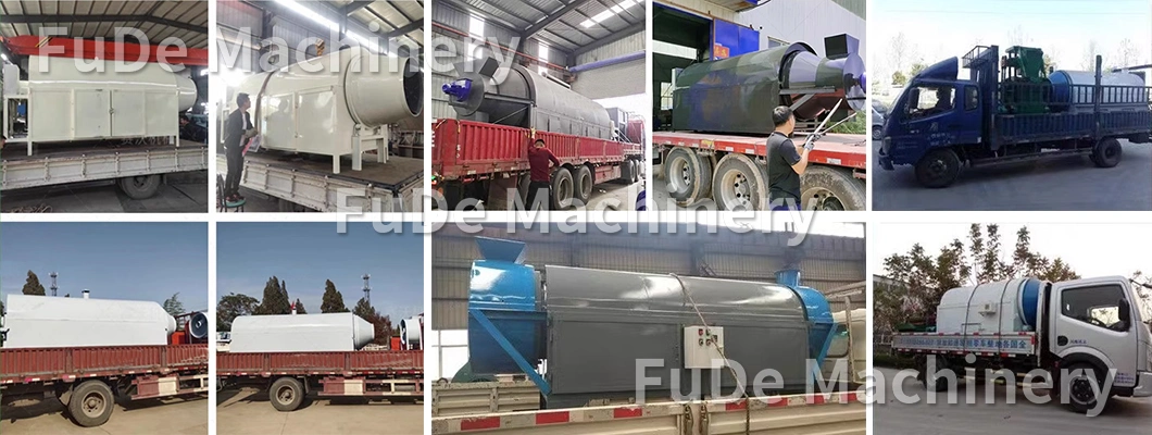 Roller Quartz Sand Dryer with High Production Capacity of Fude Machinery