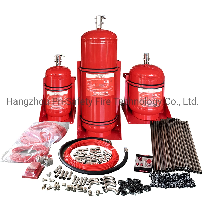 Un ECE R107 Certificated Automatic Fire Suppression System for Vehicle Engine Room